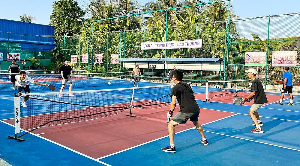 Pickleball đang tạo nên cơn sốt tại Việt Nam.