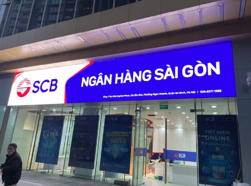 Ngân hàng SCB quyết định đóng cửa hàng loạt phòng giao dịch trên cả nước. (Ảnh minh họa)