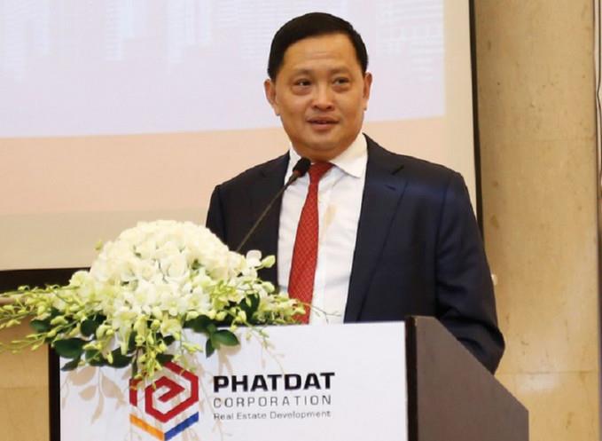 Ông Nguyễn Văn Đạt, Chủ tịch Công ty CP Phát triển Bất động sản Phát Đạt 