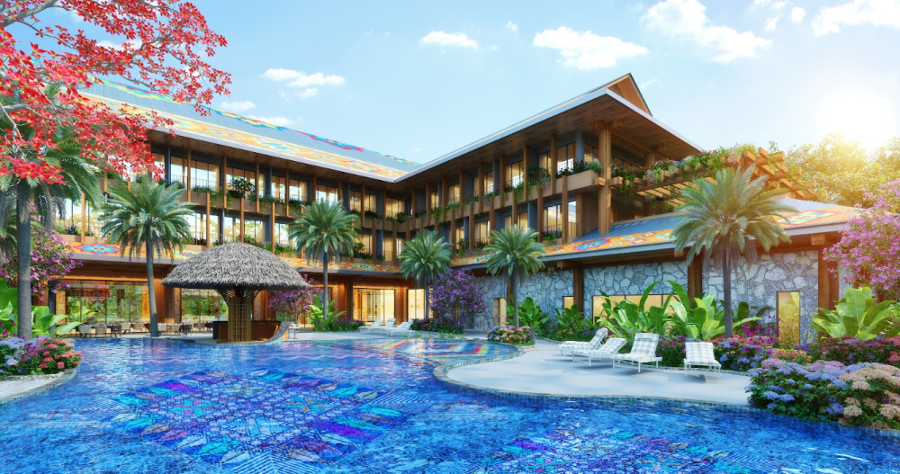 Resort khoáng nóng onsen Nhật Bản tại Flamingo Heritage Tân Trào City. (Nguồn: Flamingo Holdings)