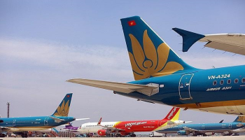 Nửa đầu năm, Vietnam Airlines nợ xấu với ACV gấp 2,4 lần