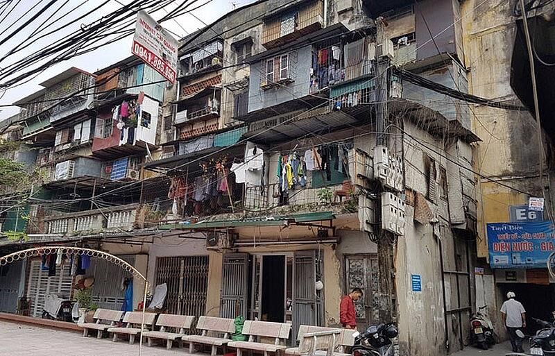 100% hộ dân đồng ý, 2 chung cư cũ ở Hà Nội chuẩn bị được xây dựng lại                                    