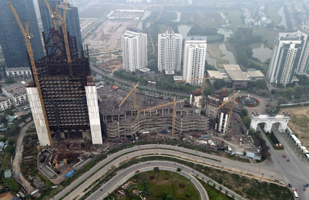 Chuyển động mới tại dự án 10.000 tỷ Vietinbank “bỏ hoang” ở khu đô thị nhà giàu Hà Nội                                    