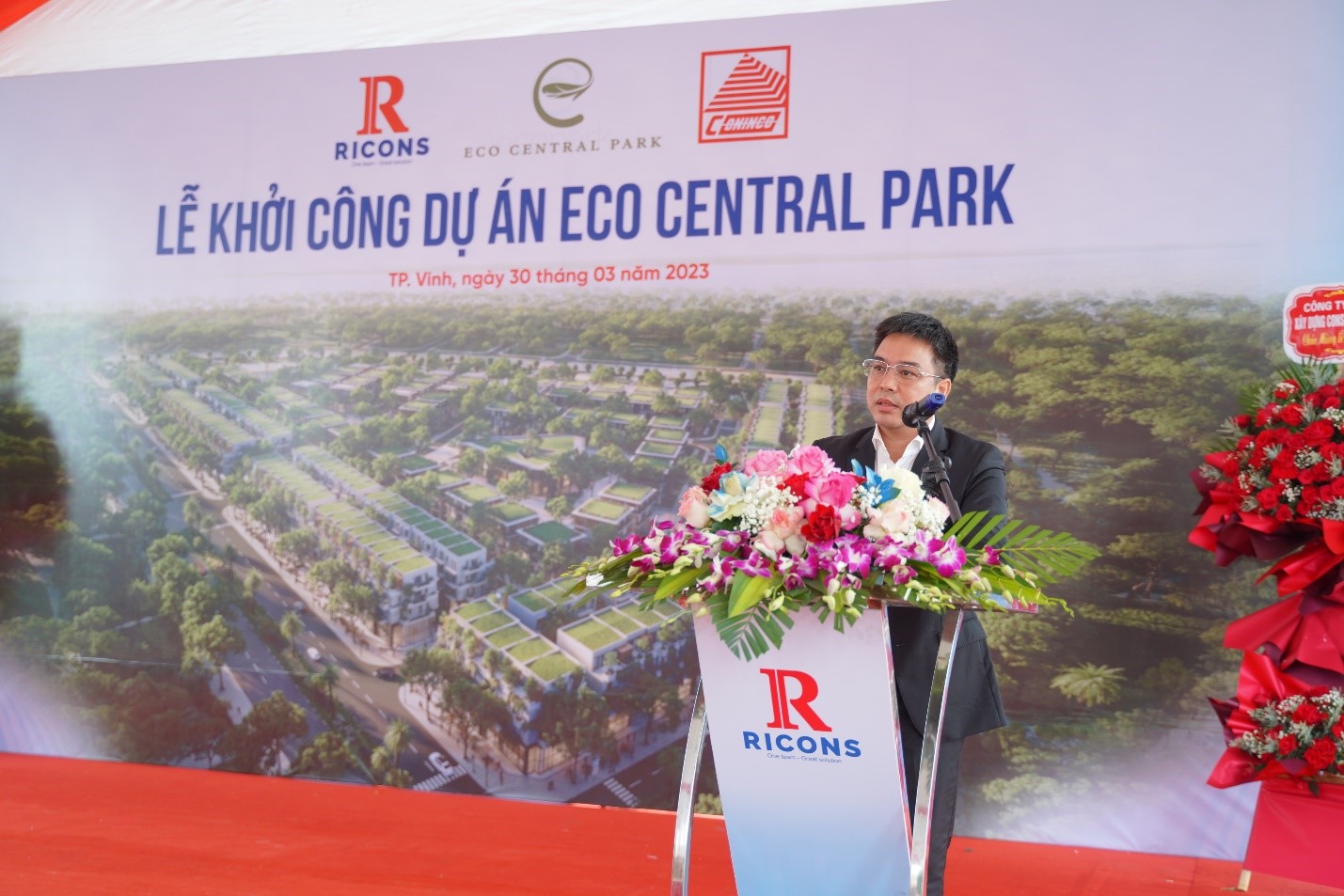 Khởi công đại dự án Eco Central Park lớn nhất Nghệ An                                    